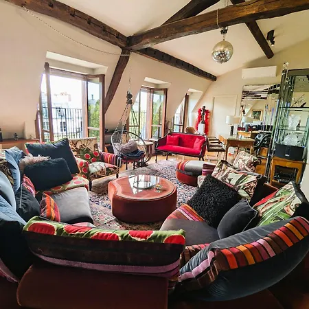 Vaste Loft Avec Vue - Trudaine * باريس