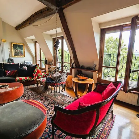 Lägenhet Vaste Loft Avec Vue - Trudaine Paris